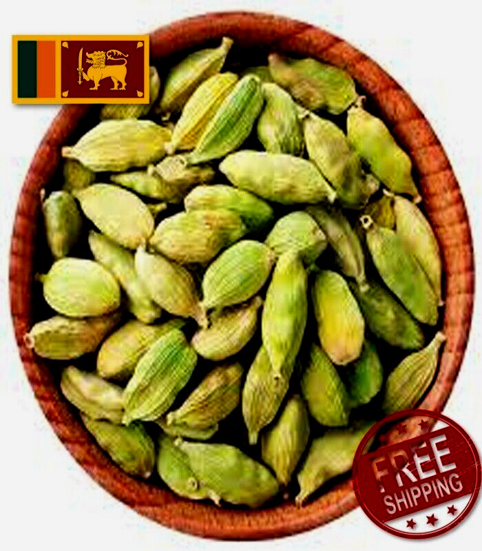 Ceylon Spices Organic Green Cardamom Seeds Quality 100% Natural New Sri lanka