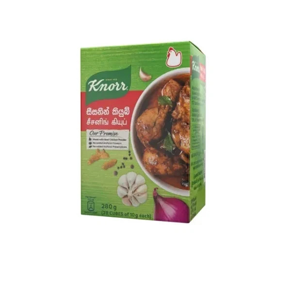 KNORR SEASONING SINGLE CUBE PACK (10G X 28 CUBES) 280G