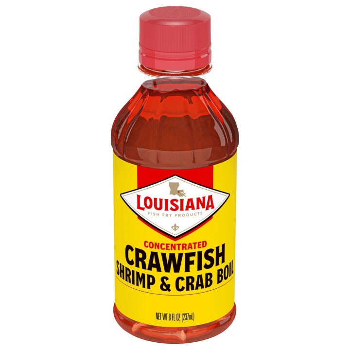 Louisiana Fish Fry Concentrated Crawfish, Shrimp & Crab Boil – 8 oz (Pack of 3)
