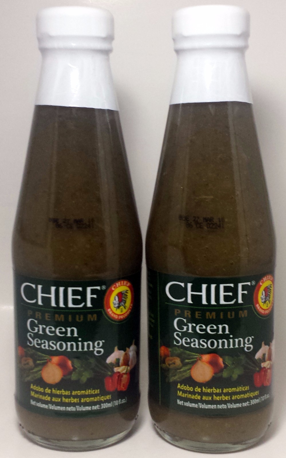 Chief Premium Green Seasoning – 10 oz, 2 Bottles