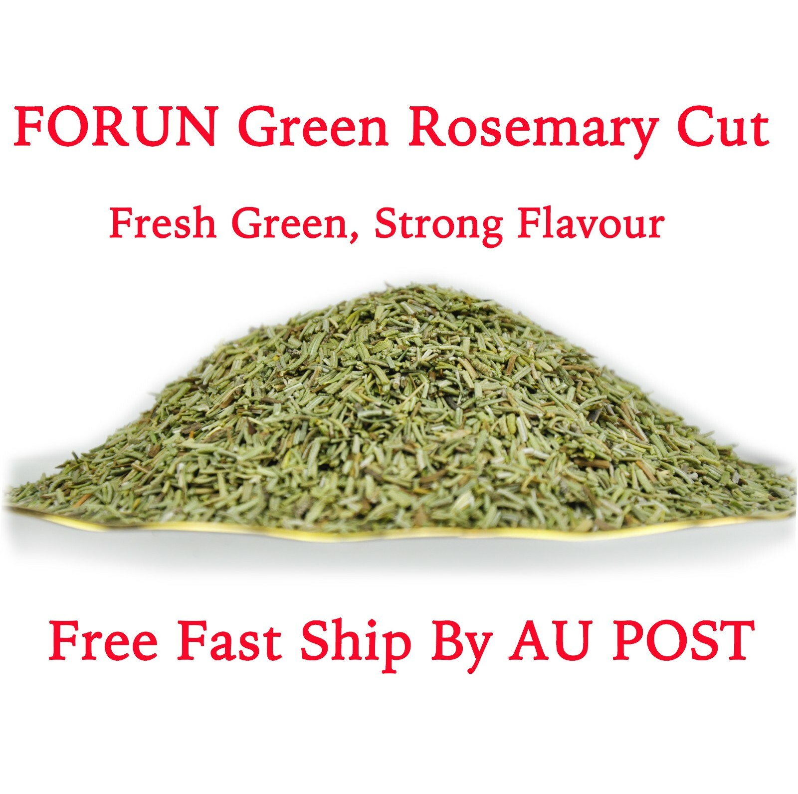 FORUN Premium Grade Dried Rosemary Cut 4KG -Strong Flavour,Free Ship