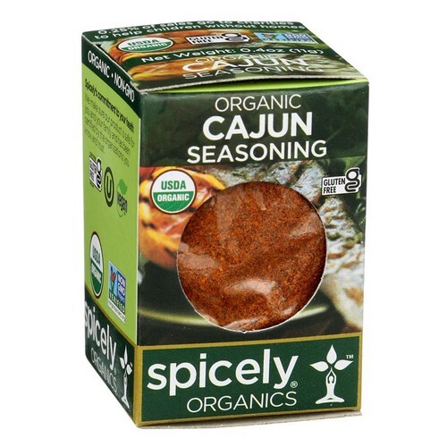 Organic Cajun Seasoning 0.4 Oz (Case Of 6) By Spicely Organics