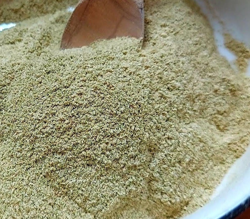 50g Grounded Coriander Root Powder No.1 Hand Brand Thai Vegetable Aromatic Spice