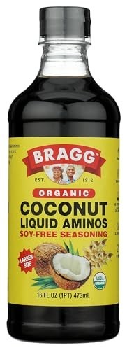 Coconut Liquid Aminos Seasoning 16 oz Soy-Free Teriyaki Sauce Alternative