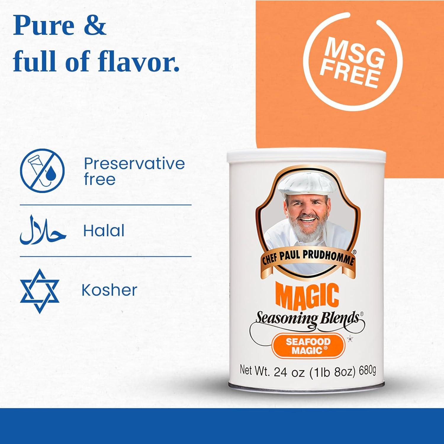 Chef Paul Seafood | Seafood Boil & Fish Fry Seasoning Mix | Perfect for Crab, S