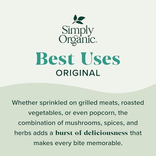 Simply Organic Umami Blend 314 Ounce Organic Mushroom Garlic Seasoning