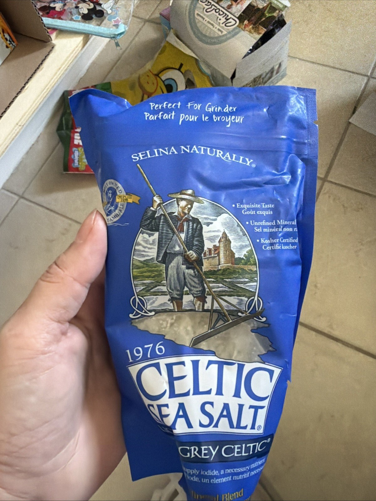 Celtic Sea Salt Light Grey Celtic Vital Mineral Blend – 454g
