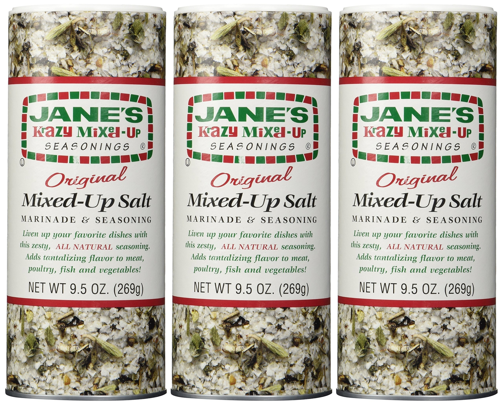 Krazy Mixed-Up Original Salt Blend 9.5 Oz (Pack of 3)