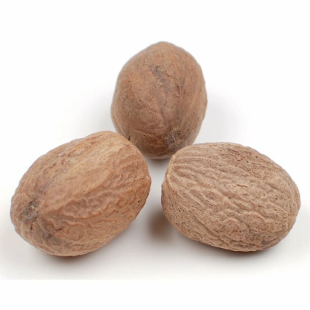 Ceylon Whole Nutmeg Grade A+ Quality, Herbs & Spices Free Shipping 3.5 Oz Etc..
