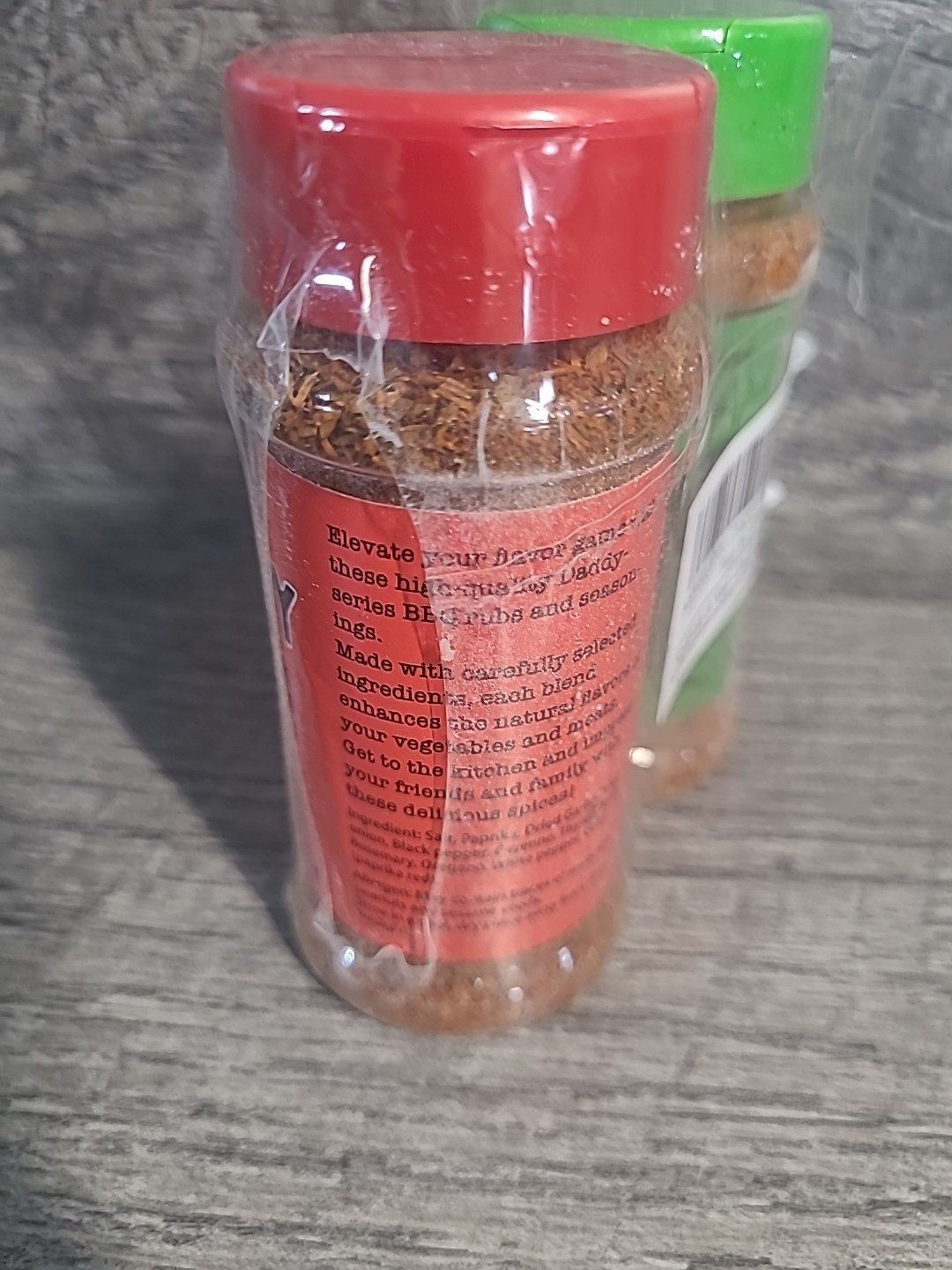 Gourmet BBQ Spice Rub Set Sweet Sugar Daddy & Spicy Hot Daddy