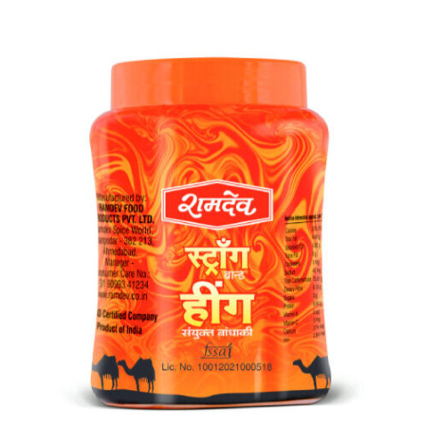 Ramdev Hing Powder, Tasty and good for your health, No chemicals 25g,