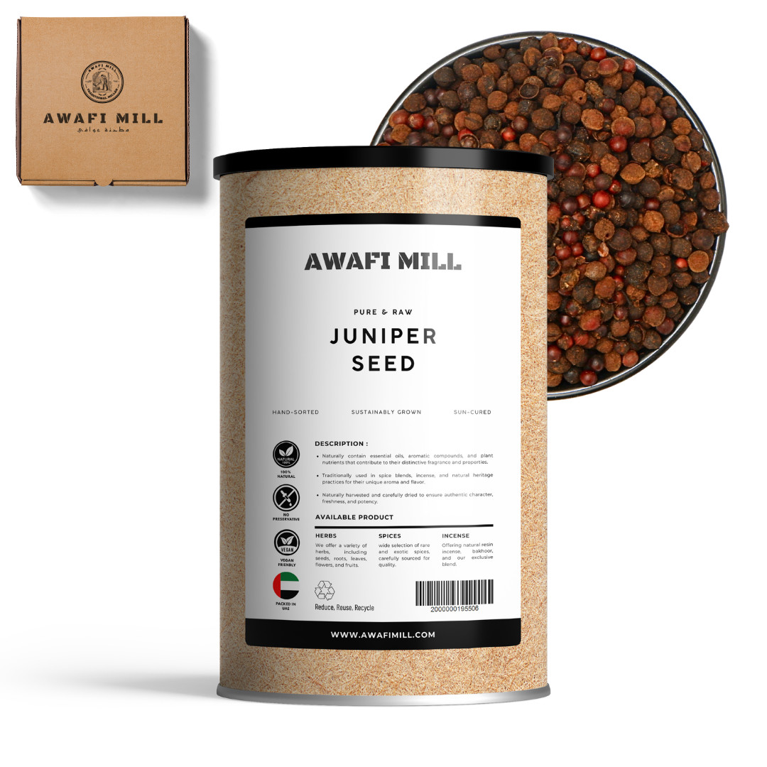 AWAFII MILL Juniper Seeds | Juniperus Monosperma – 250 g | 9 Oz