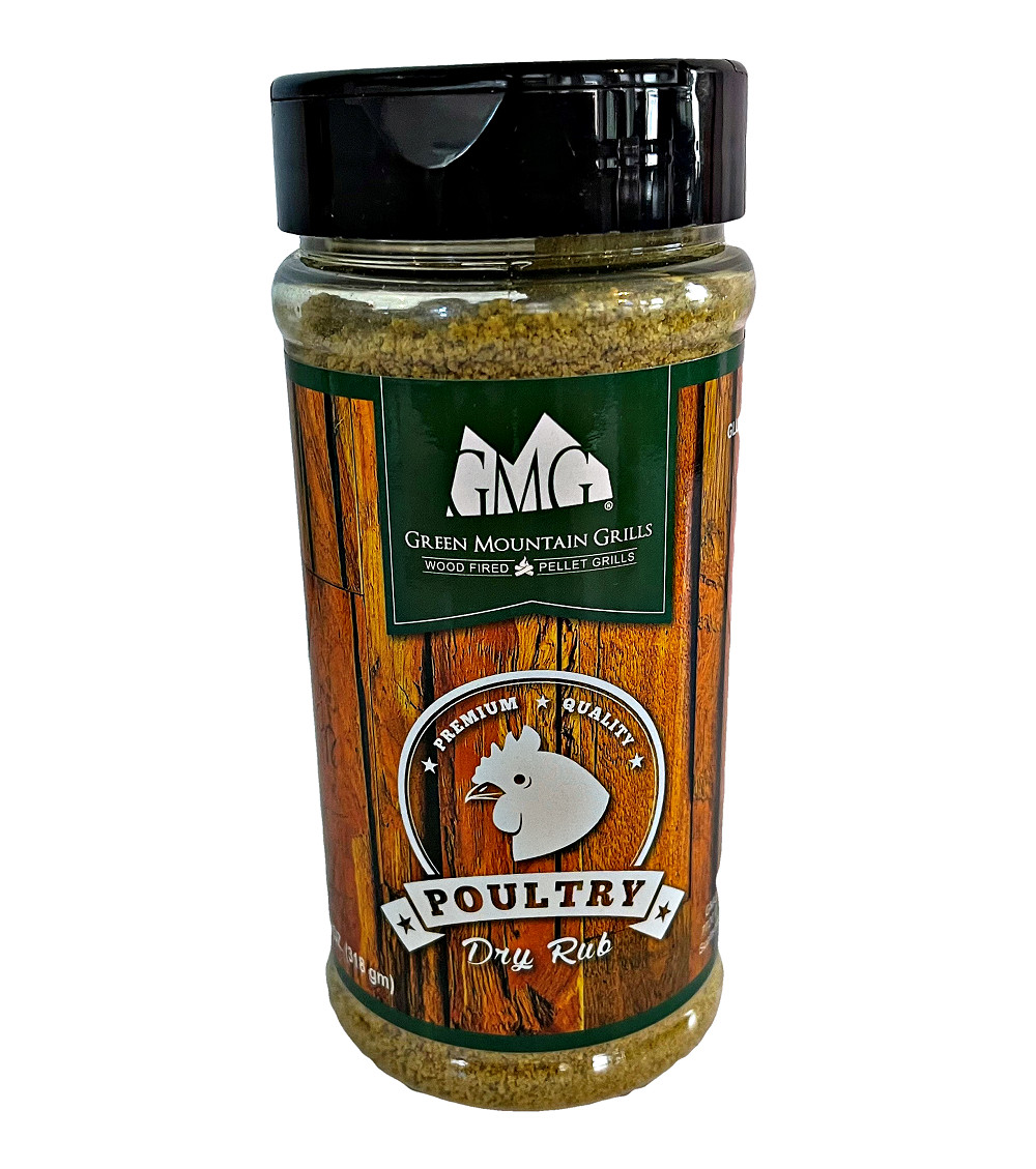 GMG POULTRY Dry Rub Seasoning Spice, Green Mountain Grills Barbecue, GMG-7004
