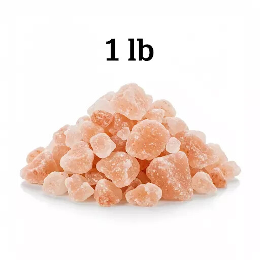Himalayan Pink Salt Chunks Raw 1″-3.5″ Natural Rock for Culinary Spa Decor