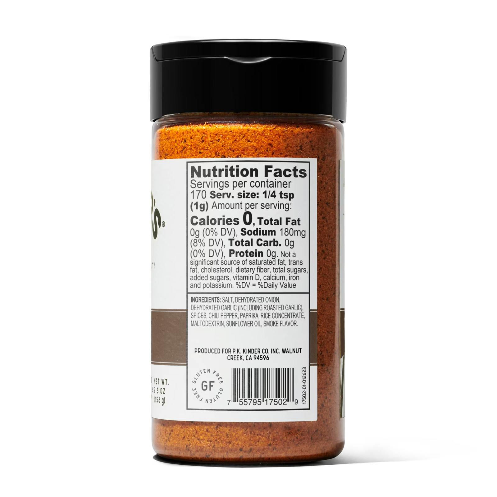 Kinder’s Woodfired Garlic Seasoning with Hardwood Smoked Flavors, 6 oz