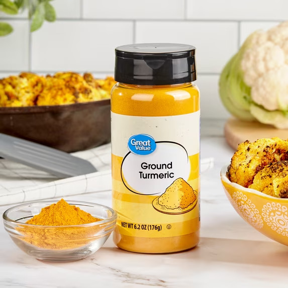 Great Value Ground Turmeric Spice, 6.2 oz Bottle