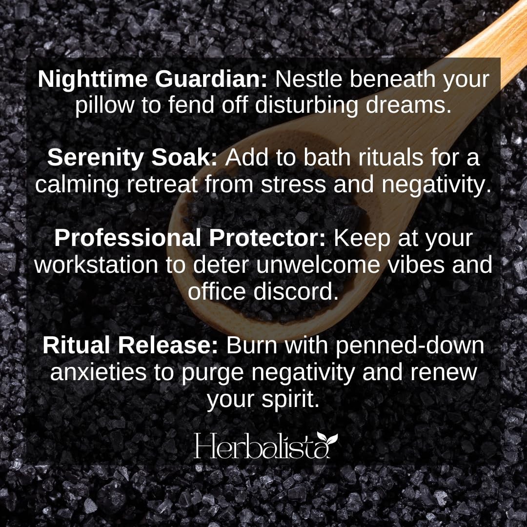 Viral on TikTok – Black Salt for Protection 5oz (141G) – Sal Negra Para Bruje…