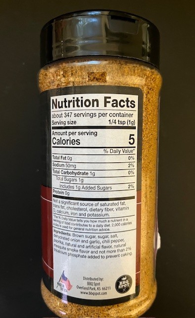 Three Little Pigs Touch of Cherry BBQ Rub 12.25 Oz Bottle Brown Sugar & Mesquite