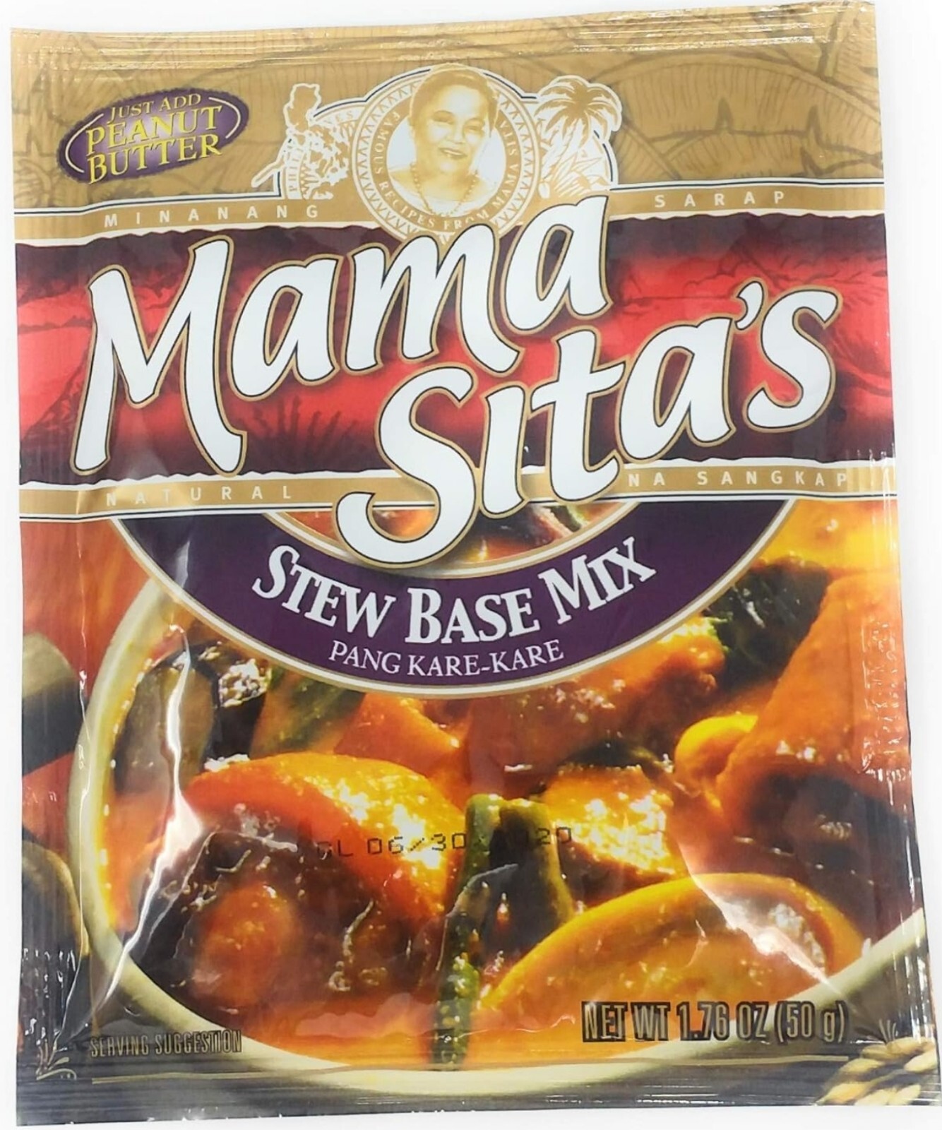 3 pk Mama Sita’s STEW BASE MIX (Pang Kare-Kare) 1.76oz FREE SHIPPING