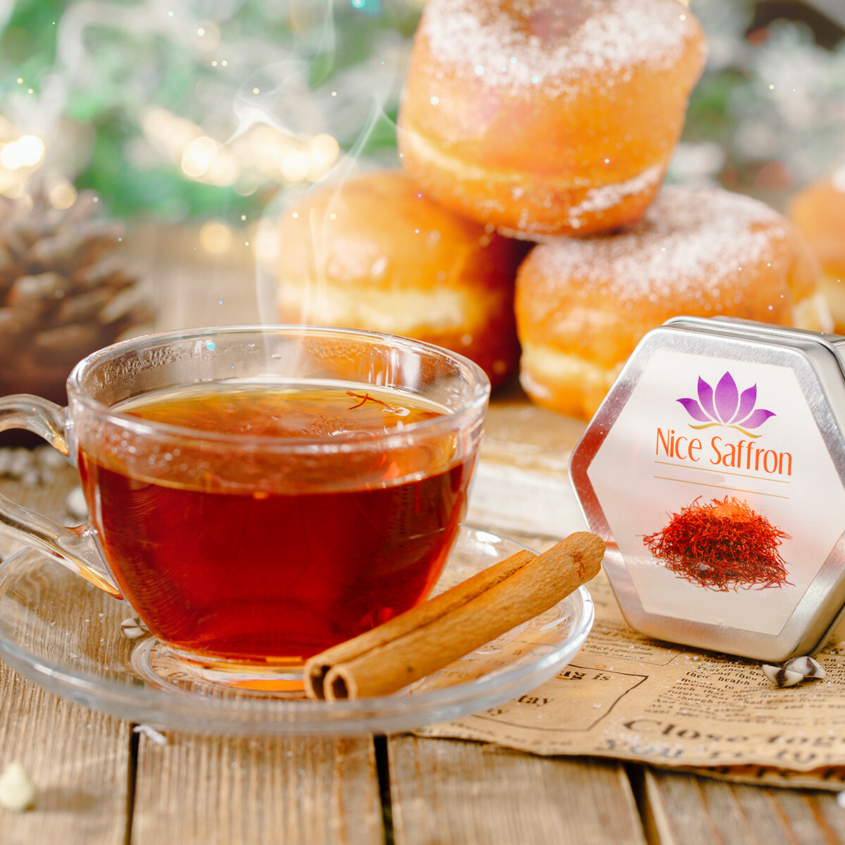 Premium Ground Real Saffron Powder Deep Red Spice for all Culinary Chef Quality