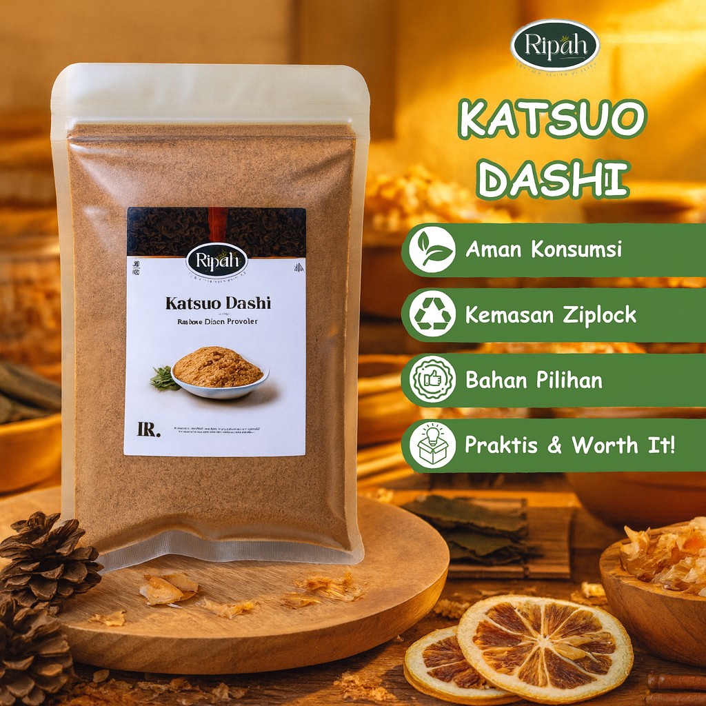 Katsuo Dashi 40g Soup Stock Powder for Ramen Udon Culinary Heritage