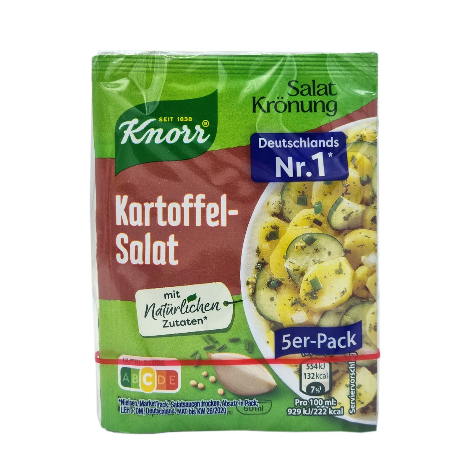 8x 5 pcs Knorr Salat Krönung Kartoffelsalat 🍴salad seasoning for potato salad