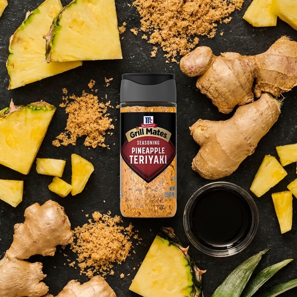 2 McCormick Grill Mates Seasoning Pineapple Teriyaki Grilling Seasoning 11/26