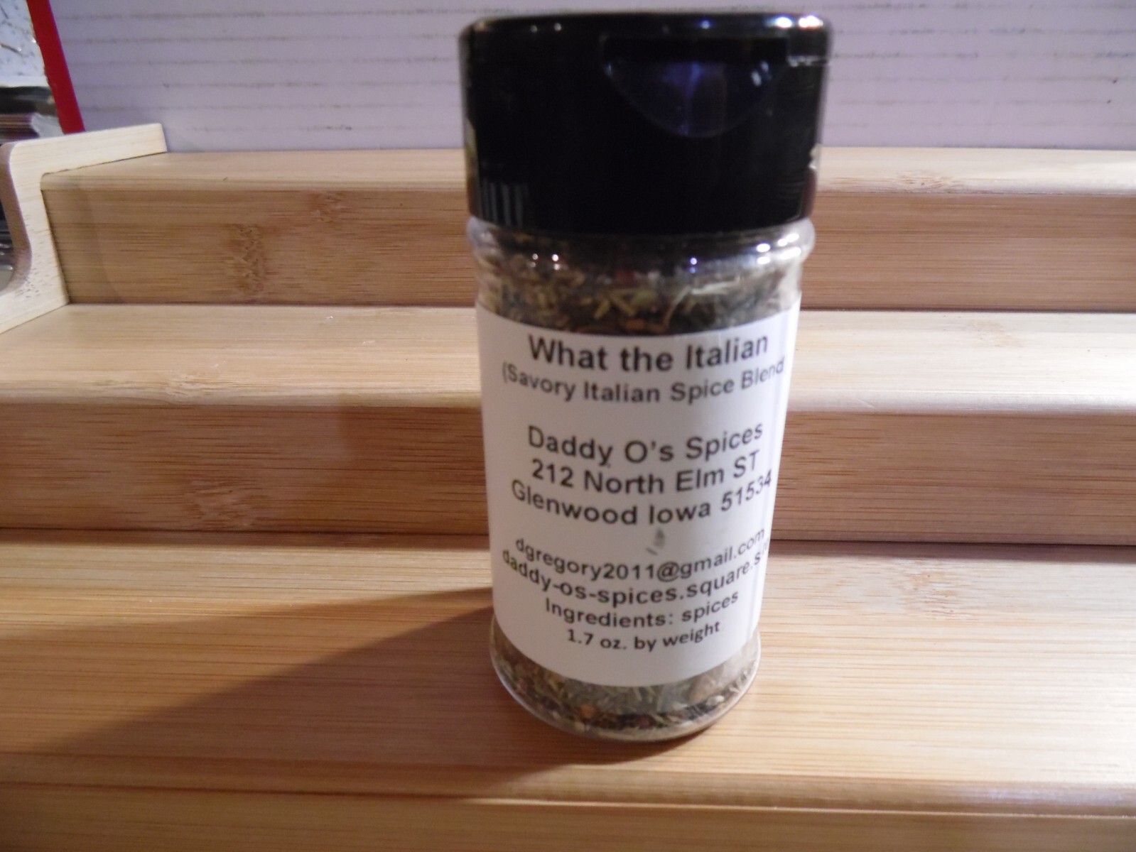 Great and Flavorful Italian Seasoning Blend / 100% All Natural 1.7 oz.