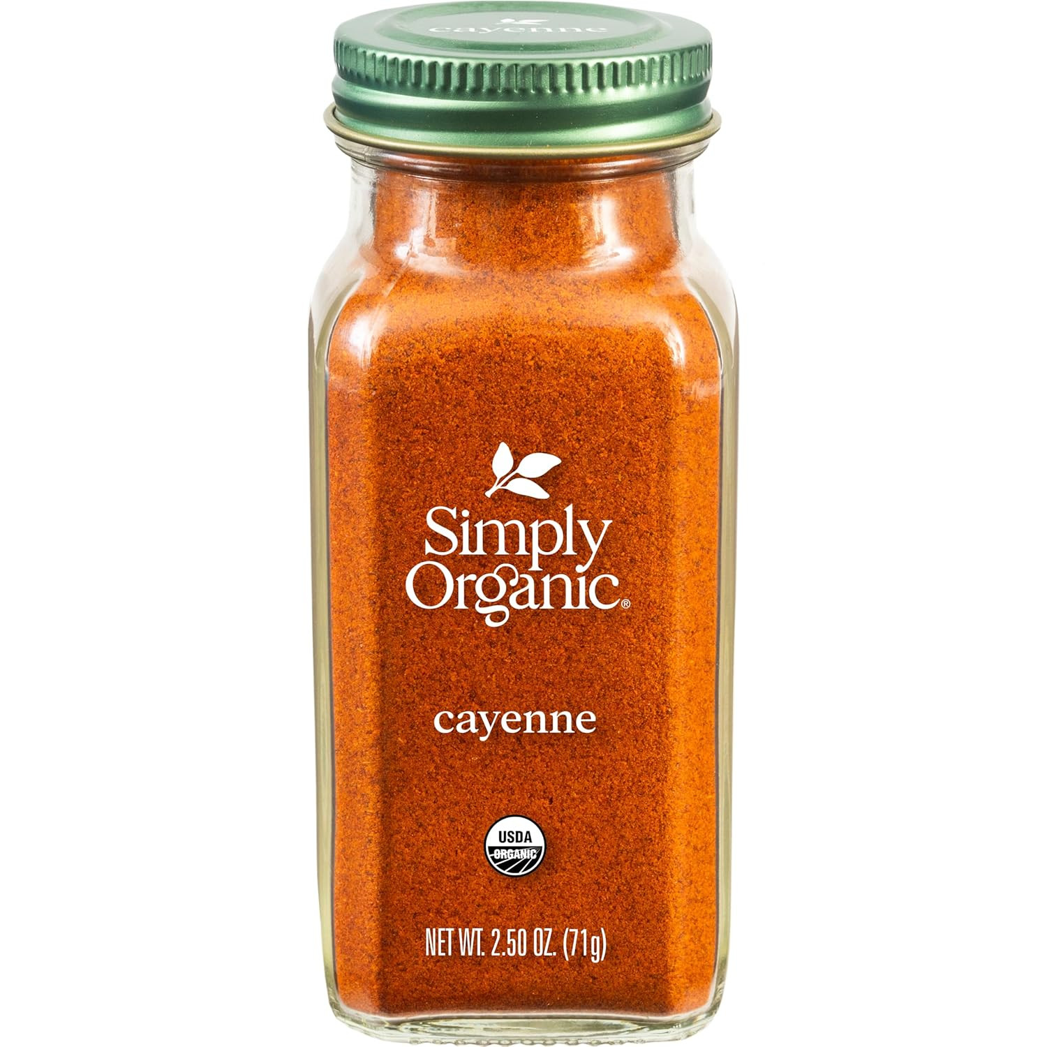 Cayenne Pepper, 2.50 Ounce, Pure, Organic Cayenne Peppers, No Gmo’S, Kosher Cert