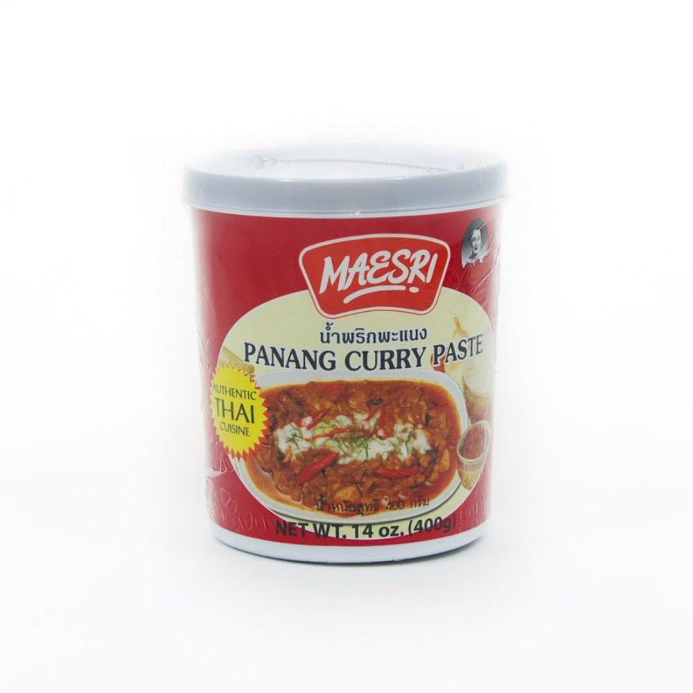 Maesri Thai Panang Curry Paste 14 Oz Vegan Gluten Free Authentic Flavor