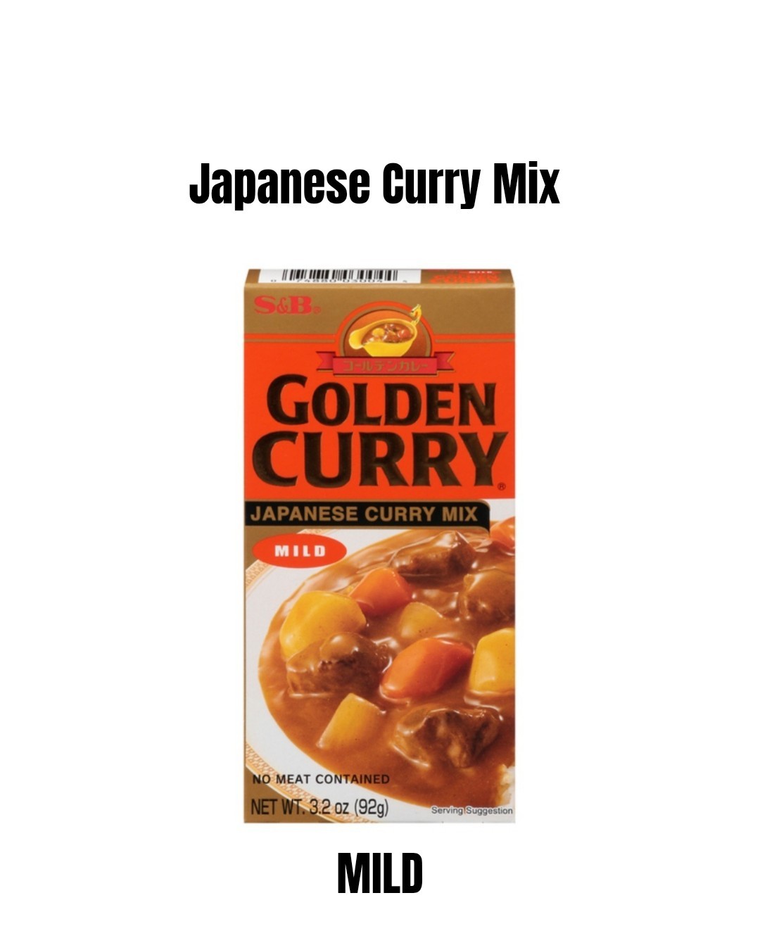 Golden Curry Japanese Curry Mix Mild
