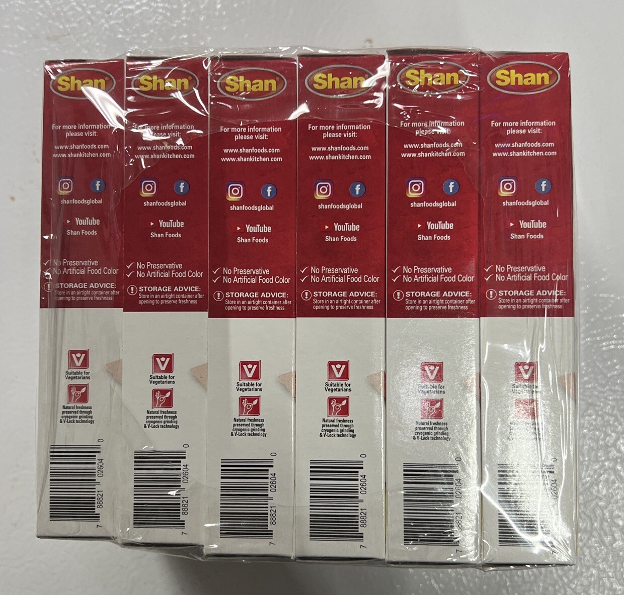 Shan Chaat Masala 6 Pack