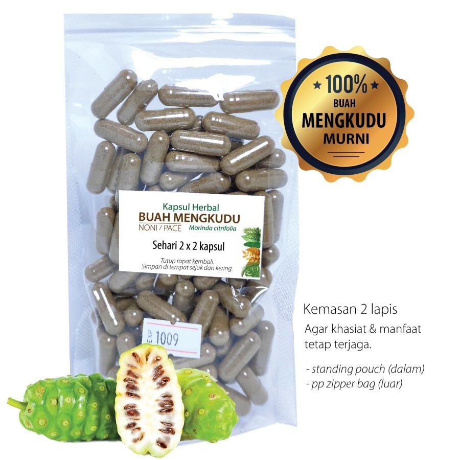 Noni Fruits 100 Capsules Organic Herbs Spices Fresh Pure Hygienic Premium