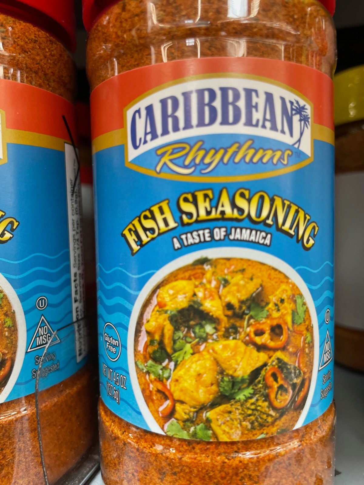 3-Pack Caribbean Rhythms Fish Seasoning, 4.5 oz Each – Caribbean Seafood Spice