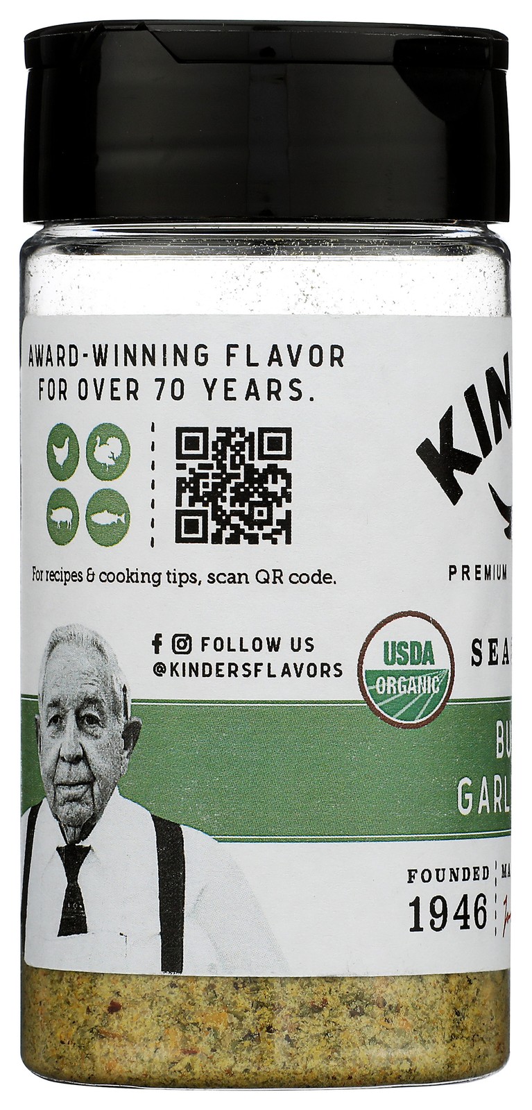 Buttery Garlic & Herb Seasoning By Kinder’S 5.3 Oz 6 Pack