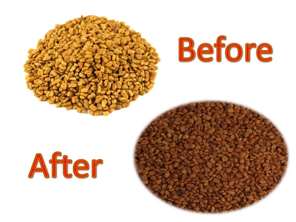 Roasted Fenugreek Natural Pure Seeds High Quality 100g Product From Sri Lanka