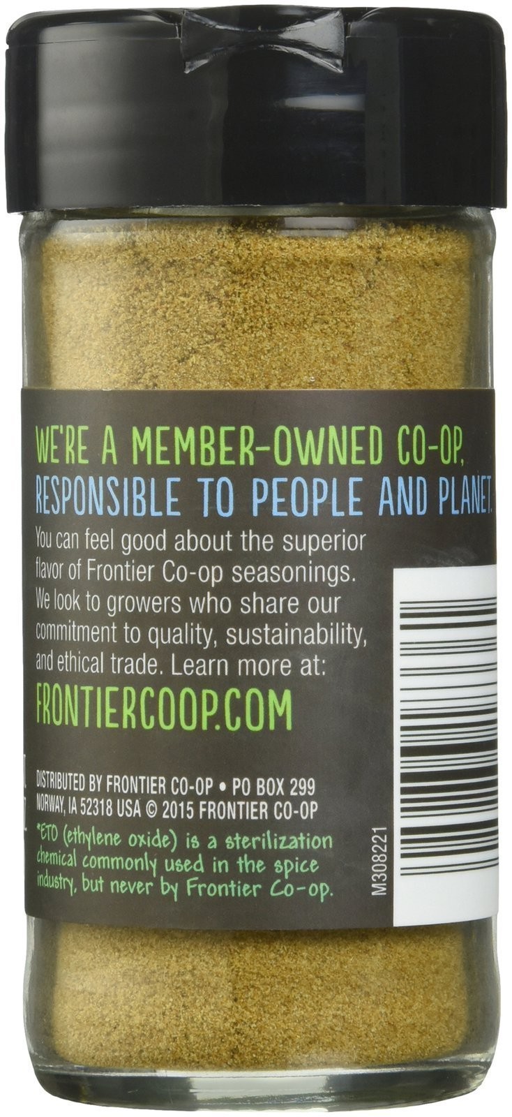 Frontier Ground Cumin Seed Spice 1.87 Ounces Aromatic Flavor for Cooking