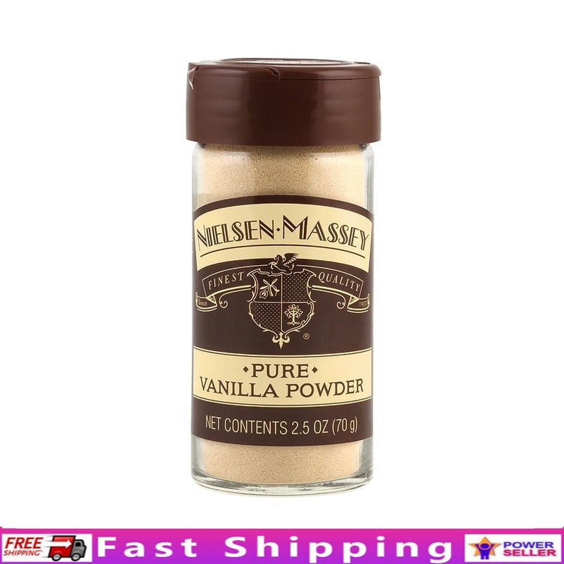 Pure Vanilla Powder All Natural Non GMO Baking Cooking Gluten Free 2.5oz New