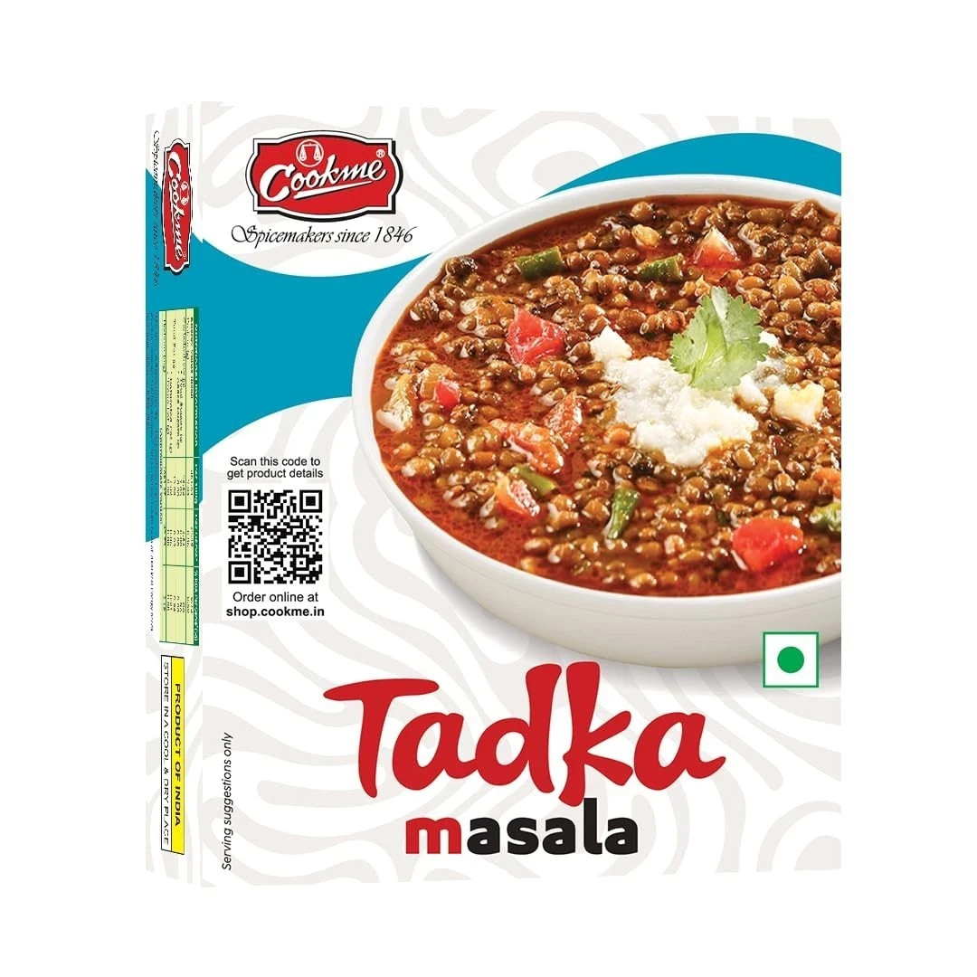 COOKME Tarka Masala 100g (2 Packs of 50g Each) |