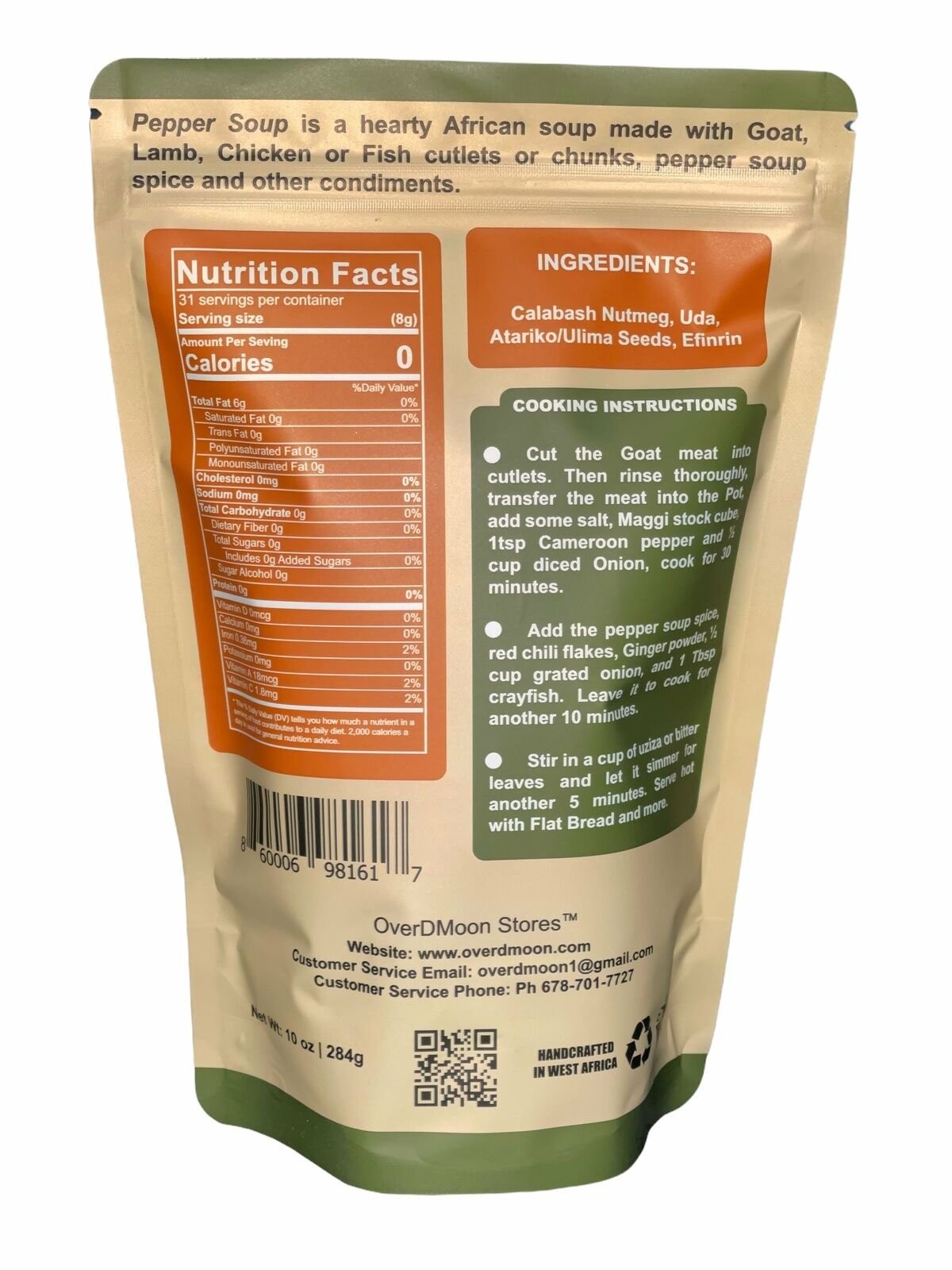 Spicy Nigerian Pepper Soup Seasoning