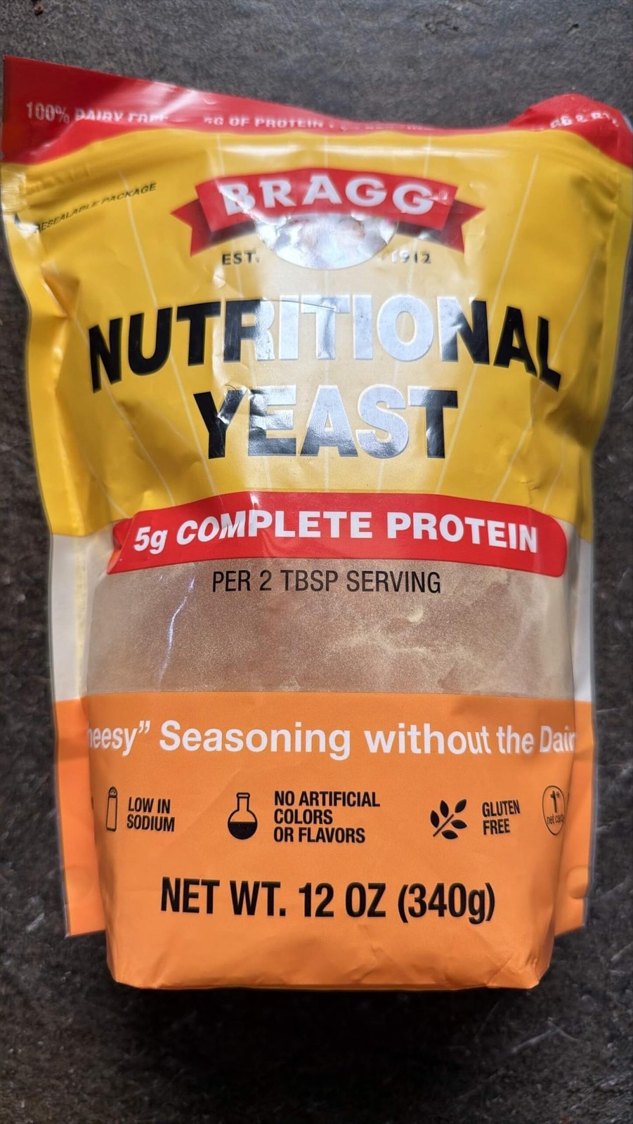 Bragg Premium Nutritional Yeast Seasoning – Vegan, Gluten Free – Good Source of