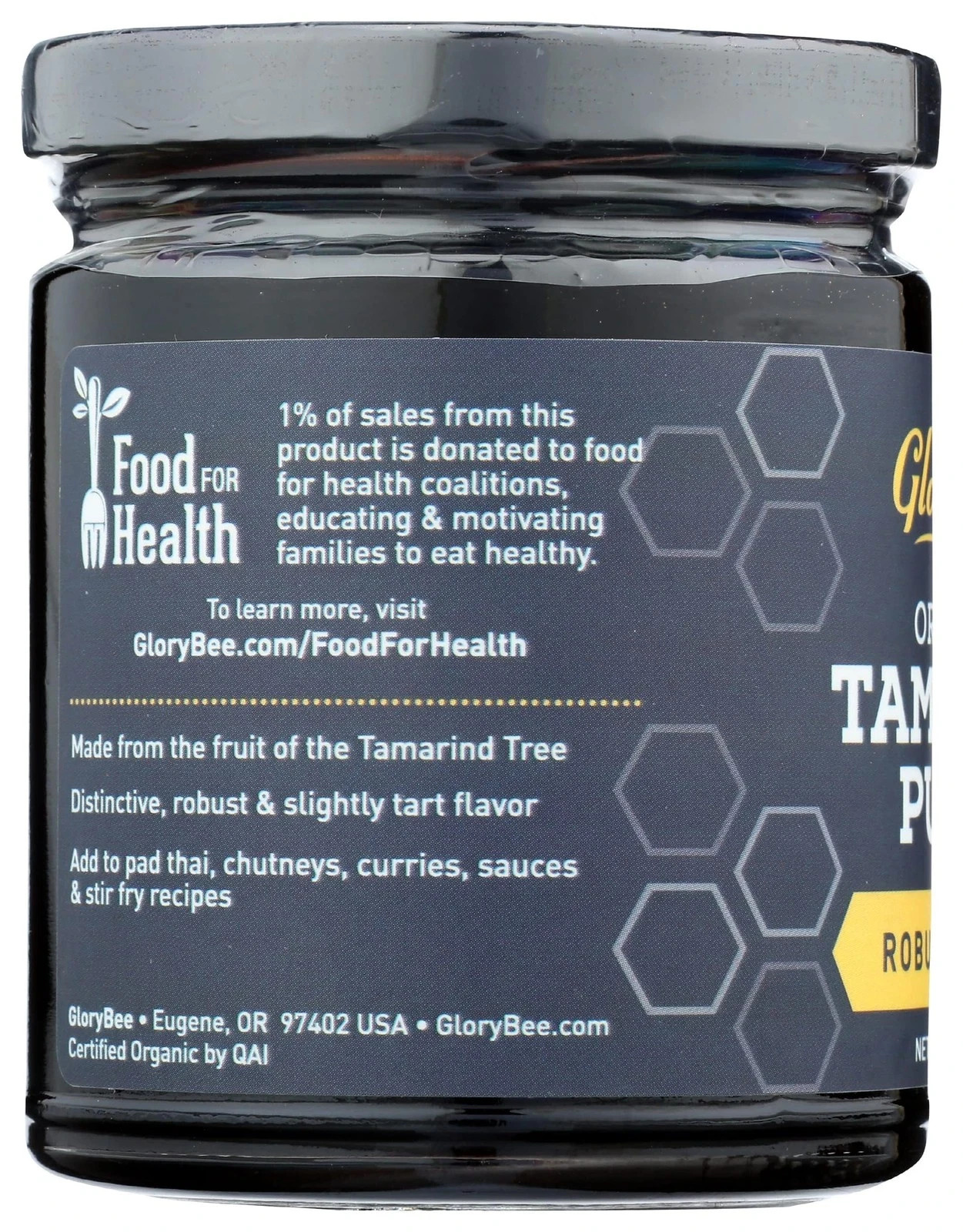 Glorybee Organic Tamarind Paste 12Oz Non-gmo Kosher Tart Sweet Flavor