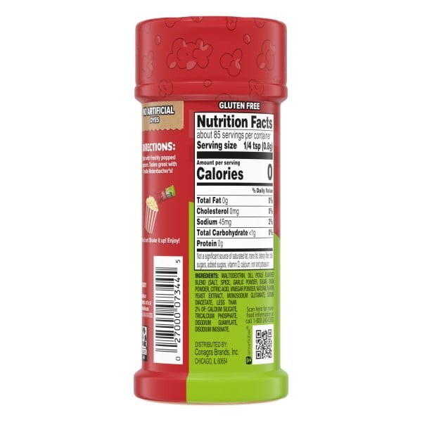 Orville Redenbacher’s Vlasic Dill Pickle Flavored Popcorn Seasoning, 2.6 oz