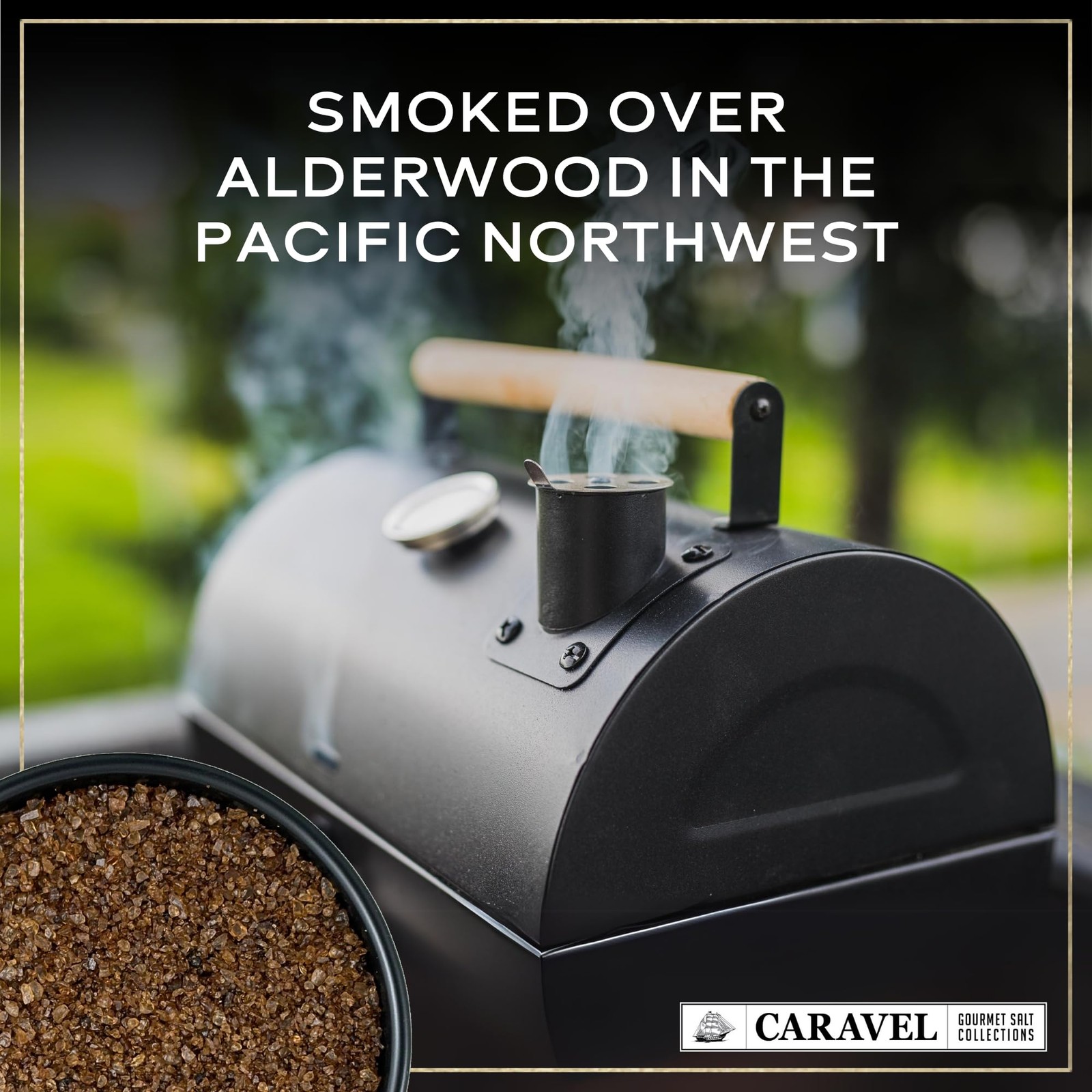 Smoked Bacon Salt for Cooking or Finishing – Natural and Flavorful Alderwood …