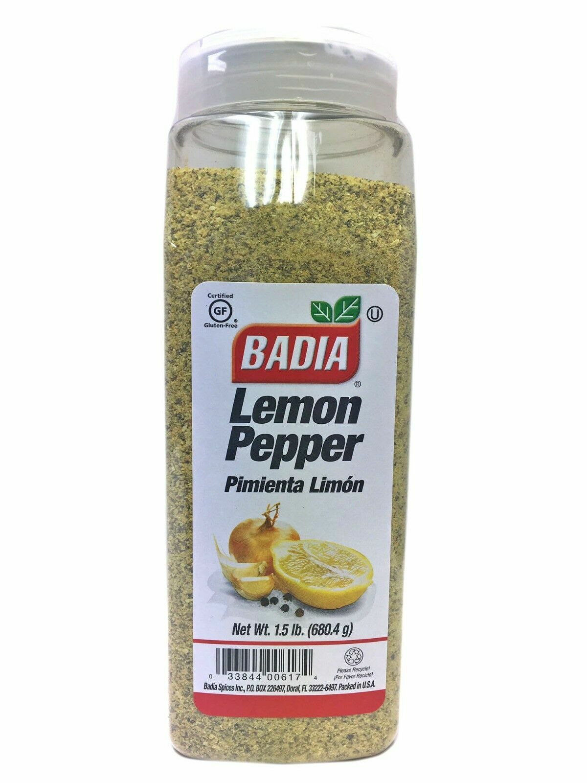2 x BADIA – Lemon Pepper 24 oz – Sazonador Pimienta y Limon