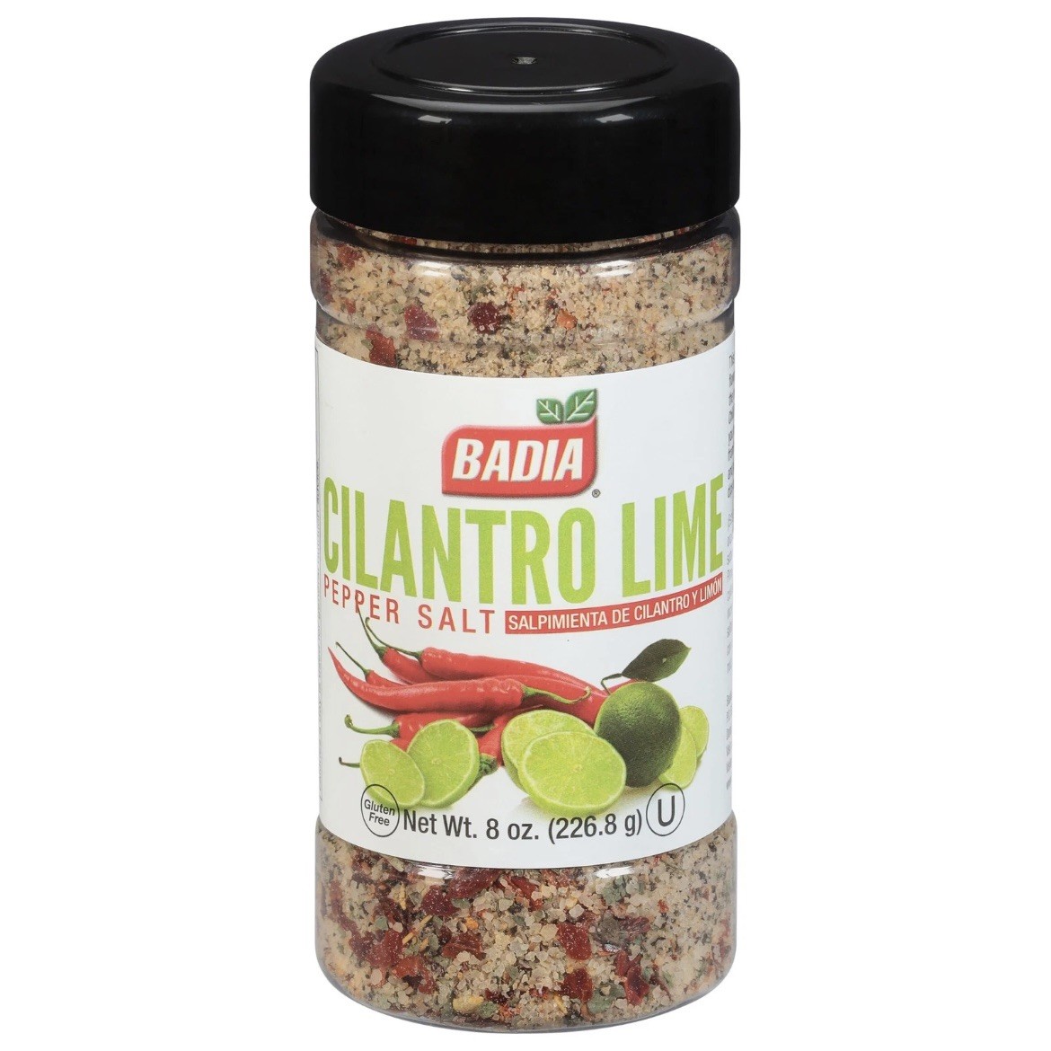 Cilantro Lime Pepper Salt 8 Ounce Badia Gluten Free Best By 5/2030