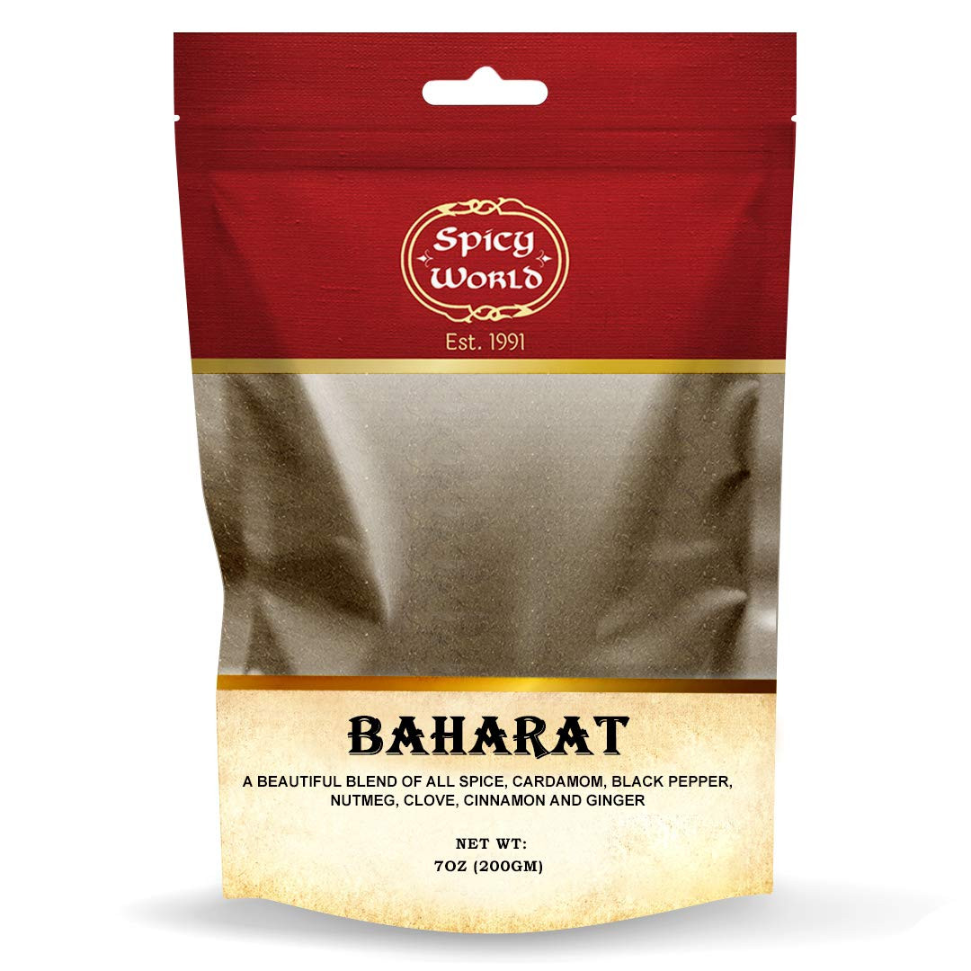 Baharat Spice Blend 7 Oz – Middle Eastern Mixed Spices Seasoning – No Additives