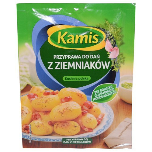 Kamis Przyprawa Do Dan Z Ziemniakow Potato Fries Soup Seasoning 25g Bag (3-Pack)