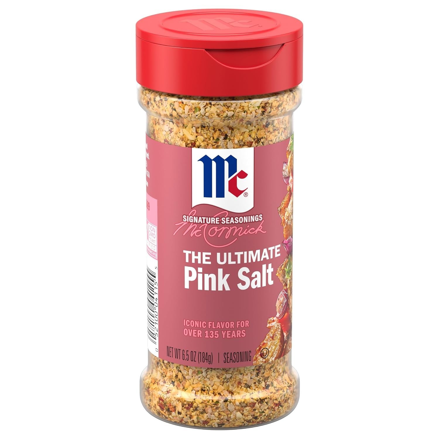 Himalayan Pink Salt with Garlic & Black Pepper 6.5 oz – Seasoning Blend