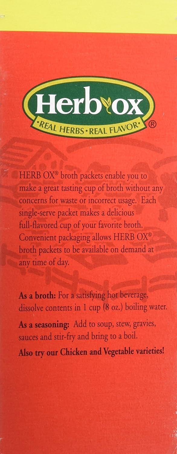 Hormel Herb Ox Beef Bouillon Sodium Free 50 Packets